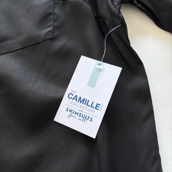 Swimsuits for All Wmn’s M Camille Kostek The‎ Perfect Shirt Cover Up Swim Beach - Picture 5 of 11